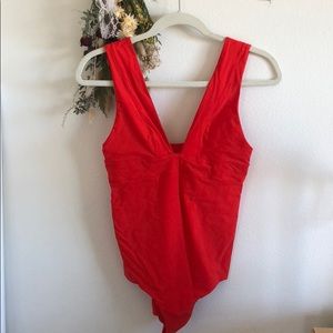 Red swimsuit never worn!